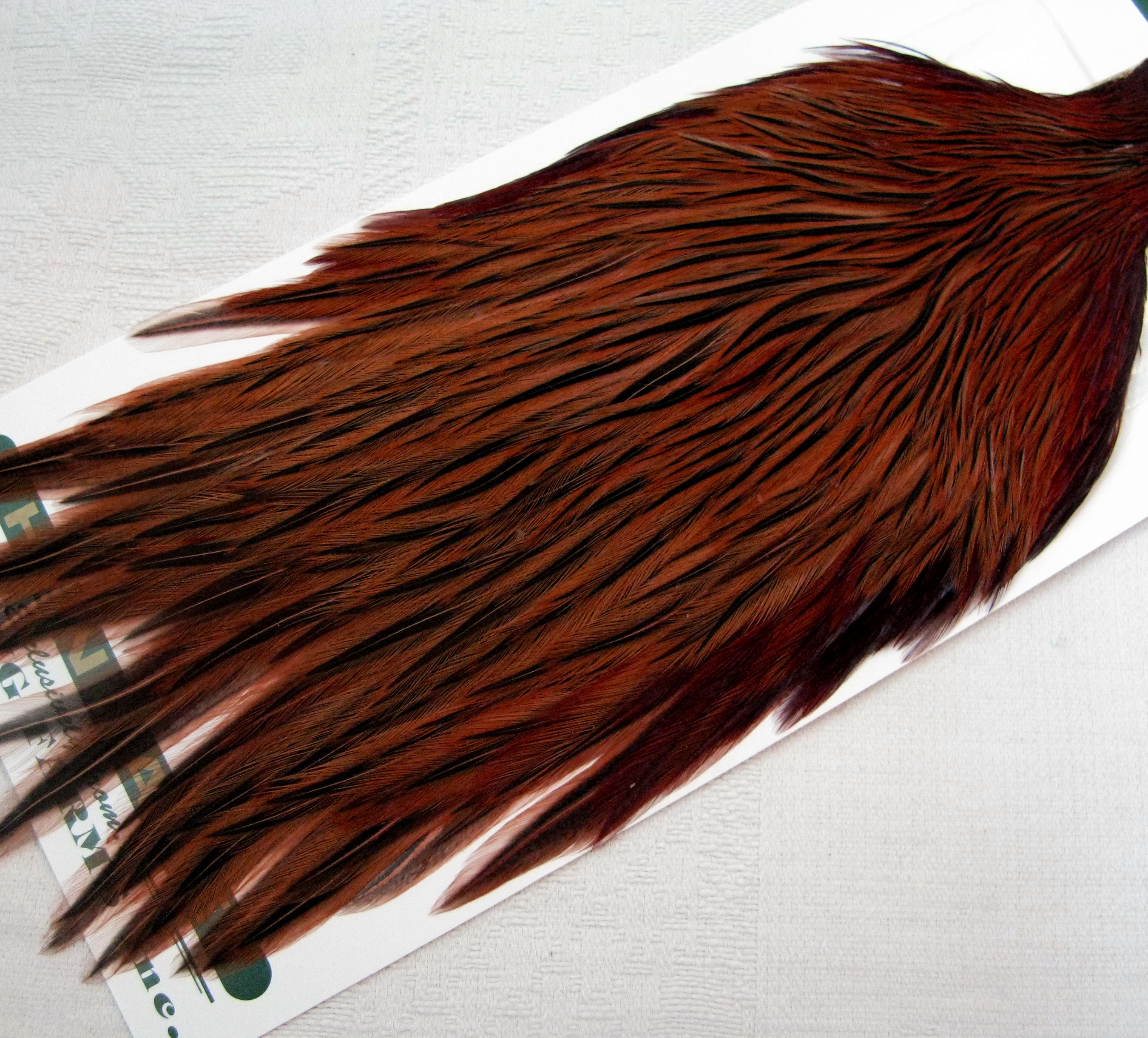 Hen cape Wet and Dry badger brown  Whiting 